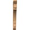 Ekena Millwork Merced Slat Smooth Bracket, Western Red Cedar, 3 1/2"W x 30"D x 34"H BKT04X30X34MRC06SWR - alternate 3